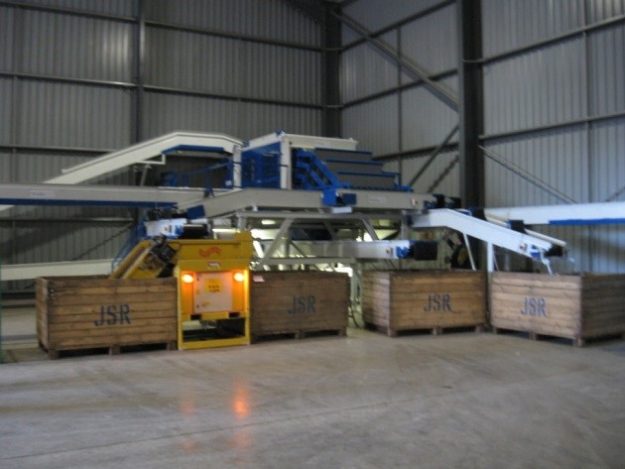 Aardappelsorteerlijn Aardappelsorteerlijn aardappel sorteren DT Dijkstra Sorteermachines Reinigen Wasmachines Logistiek Agricultuur