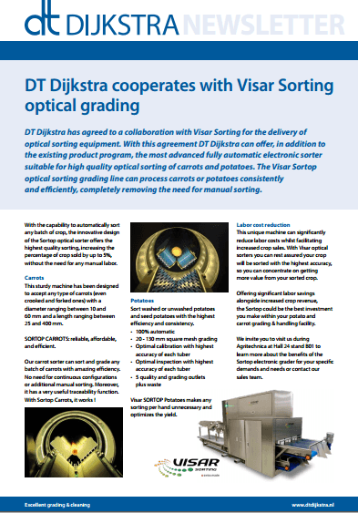 dtdijkstra visar sorting optical grading