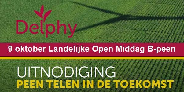 Uitnodiging Landelijke Open Middag
