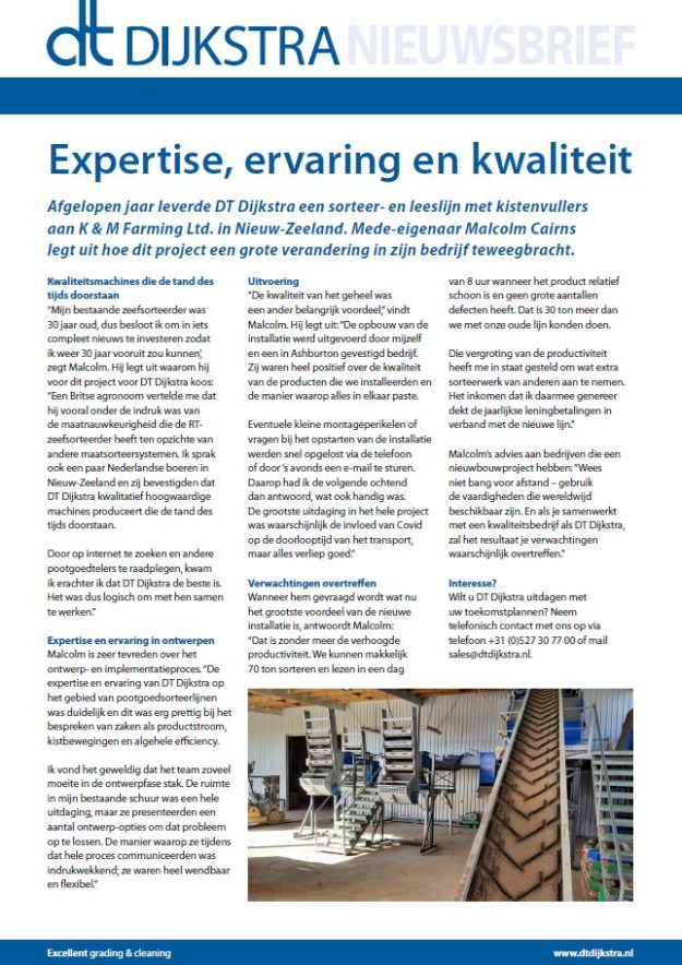 Nieuwsbrief november 2022